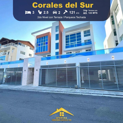 Venta De Lujoso Y Amplio Apartamento Ubicado En Los Corales Del Sur, Santo Domingo Este