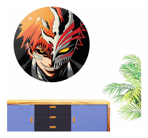 Vinilo Adhesivo Decorativo Pared Anime Bleach 97c Full Color