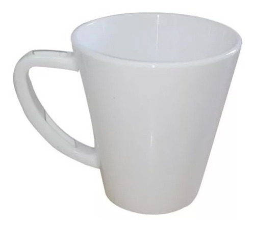 Taza Plástica Cónica Polímero Sublimable (caja 6 Unidad)