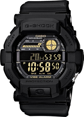 Casio G-shock Gd350-1b Militar  Vibration Reloj Hombre