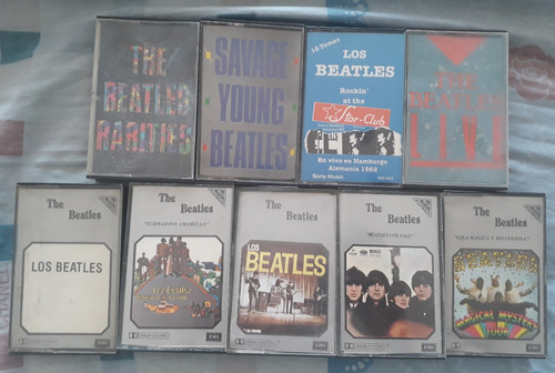 The Beatles Cassette Mccartney Harrison Lennon Starr Lote 