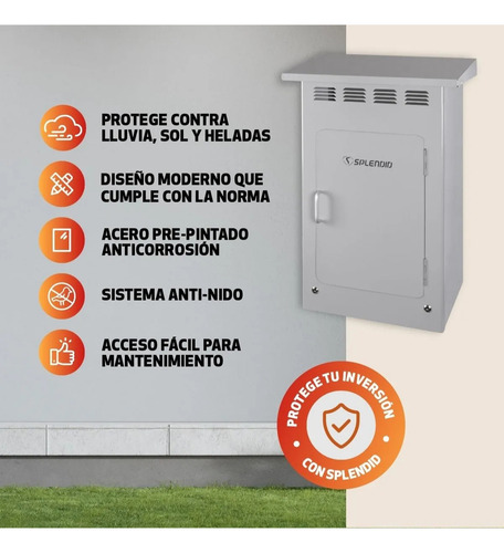 Gabinete Para Calefont 5-10lts Certificado Splendid