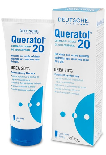 Queratol 20% 200 Gr. Hidratante Queratolítico Uso Corporal 