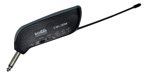 Microfono Romms Mc-382m Inalambrico Doble De Mano Uhf
