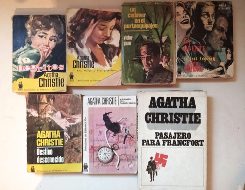 Lote Novelas Agatha Christie 