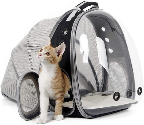 Mochila Expandible Para Gatos, Capsula Espacial