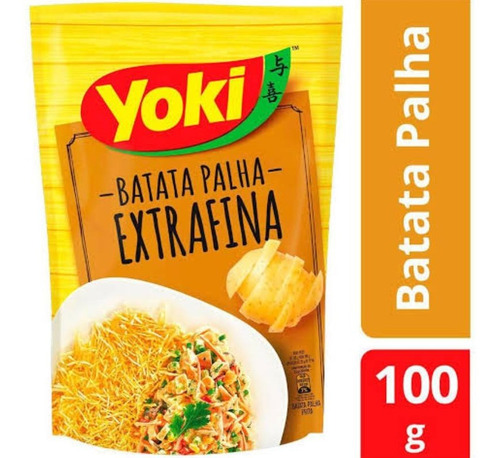 Batata Palha Yoki Extra Fina 100gr - Kit Com 6
