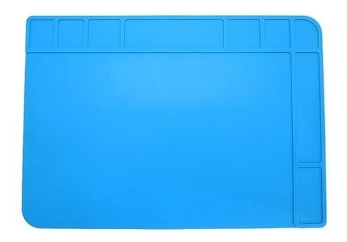 Imagem 1 de 2 de Manta Tapete Antiestática Sili Azul Klte-508 Exbom 480x340mm