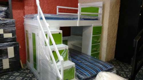 Imagen 4 de 9 de Litera Infantil 5 Piezas Totalmente Desmontable.