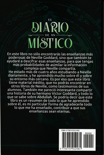 El Diario De Un Místico. Neville Goddard
