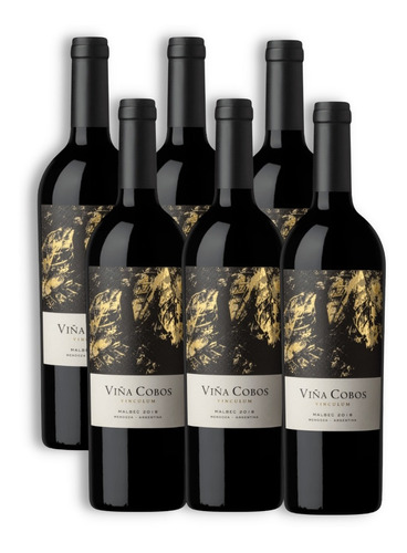 Viña Cobos Vinculum Vino Malbec Caja X6u 750ml Valle De Uco