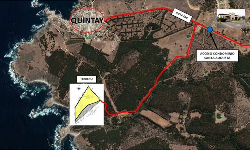 Terreno En Playa Chica De Quintay
