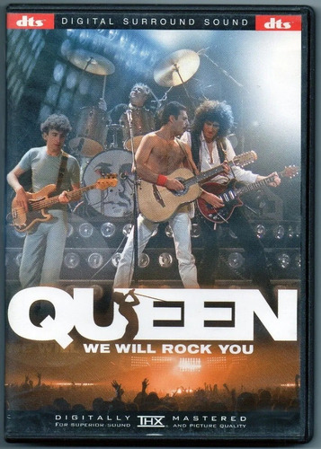 Queen - We Will Rock You -dvd Importado Con Sonido Dts 2001