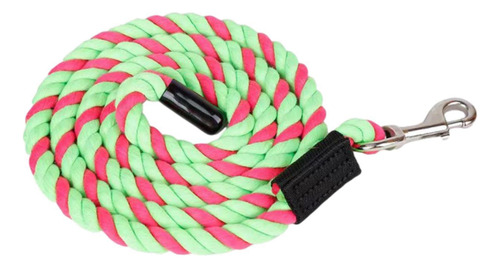 Horse Rope Halter Accesorio De Halter Rápido Verde Y Rosa