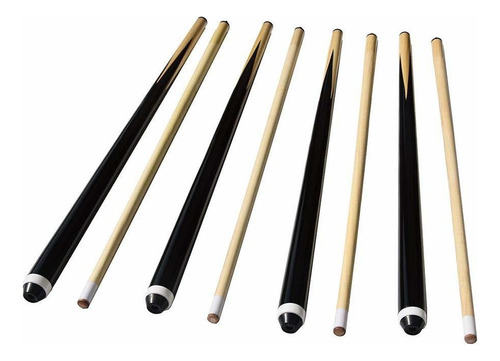 Tga Pool Cues - Juego De 4 Palos De Billar De 58 Pulgadas, .