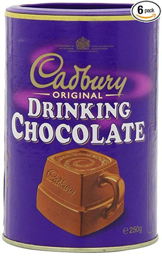 Cadbury Chocolate Para Beber, De 8,8 Onzas (paquete De 6)