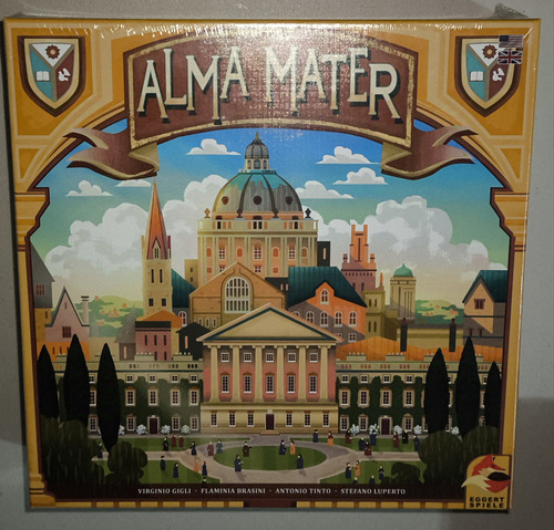 Juego De Mesa 2 A 4 Jugadores - Alma Mater En Inglés (Usado)