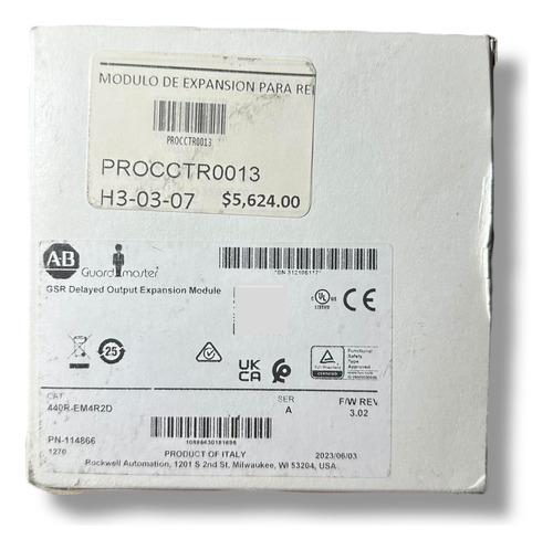 Relevador Allen Bradley 440r-em4r2d