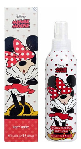 Colonia Minnie Mouse Body Spray 200ml Niña