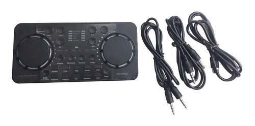 Imagen 4 de 4 de Mezclador Interfaz Tarjeta De Audio Efectos V300 Celular Pc