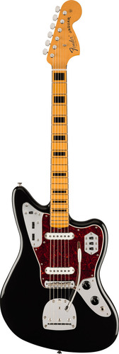 Guitarra Fender Vintera 2 '70s Jaguar, Fingerboard Black Color Negro Material Del Diapasón Maple Orientación De La Mano Diestro