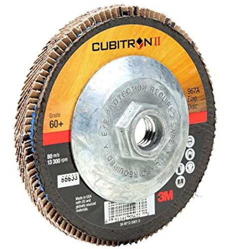 Disco De Aleta Cubitron Ii 3m 967a T27 Giant 412 X 5811 60 P