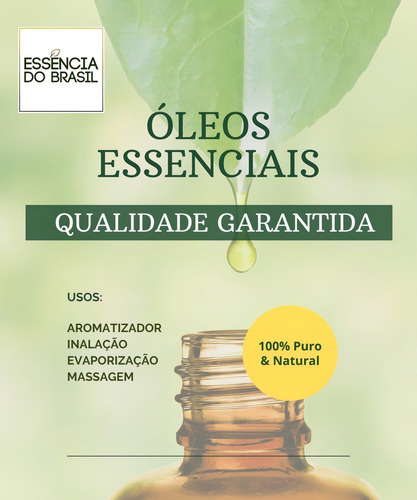 Kit 2 Óleos Essenciais Lavandin Grosso Roll On 10ml - Puro