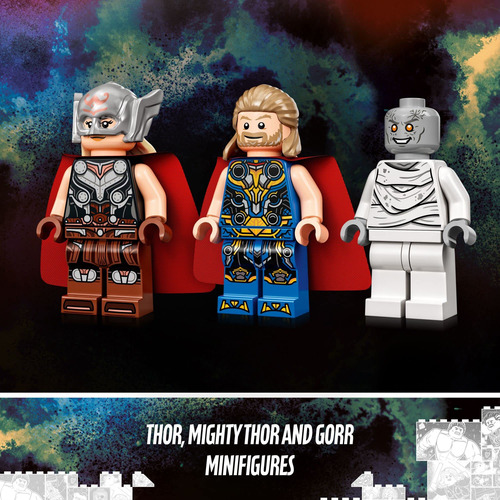 Juguete De Construcción Lego Marvel Attack On New Asgard 762