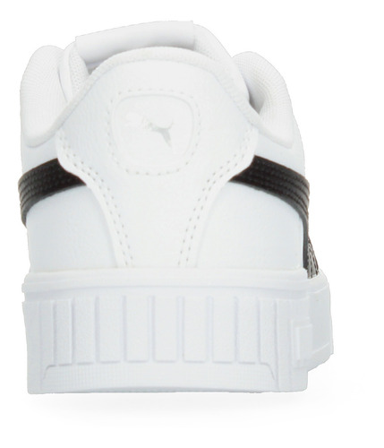 Tenis Dama Puma Carina 2.0 Blanco Casual Básico Cintas Ajustables Cómodo Para Mujer