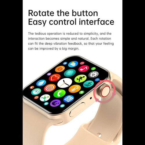 Fralugio Smart Watch Reloj Inteligente Iwo 7 Full Touch Ips