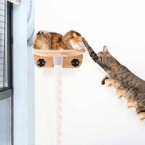 Para Gatos Con Cuerda De Escalada De 156 Cm, Para Montar En