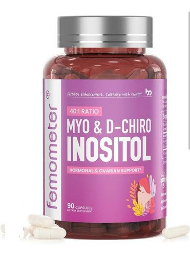 Mio-inositol  D-quiro Inositol  Relación Premium 40:1  Caps