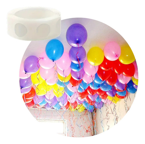 Cinta Bifaz De Acetato Pegamento Para Globos Decoracion