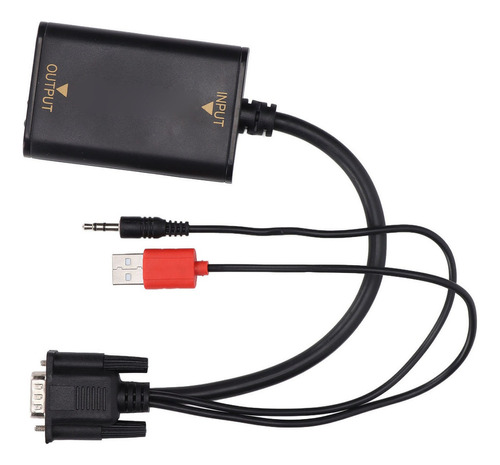 Convertidor De Interfaz Multimedia Vga A Hd Aycvh01 1080p Us