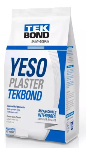 Yeso Para Interior Tekbond 1kg