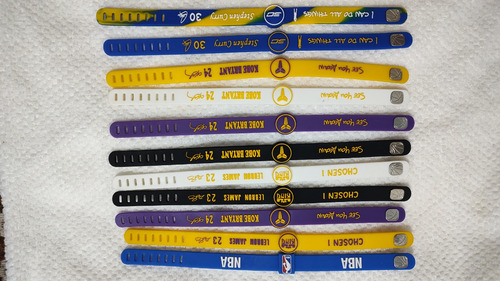 Pulsera Lebron James Kobe Bryant (Usado)
