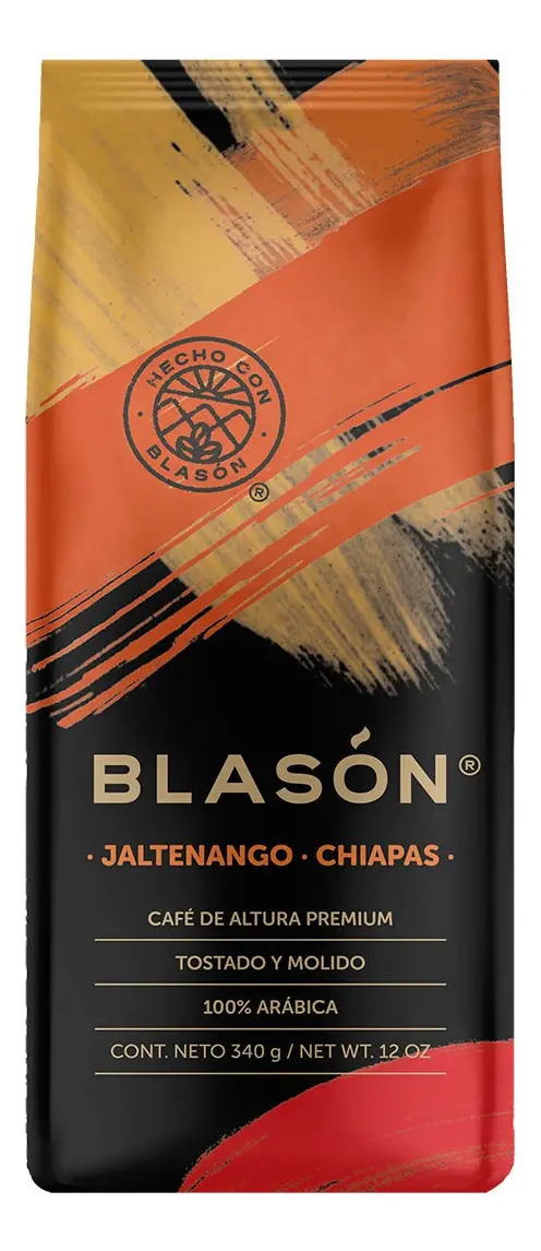 Café Premium Tostado y Molido Jaltenango Chiapas Blasón 340 g