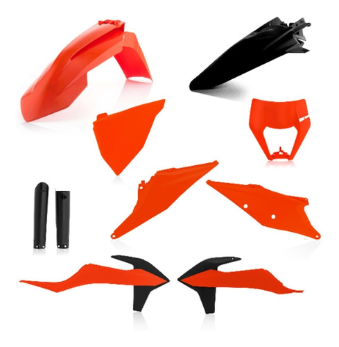 Kit Plasticos Acerbis Ktm Exc 300 350 20/21 Full Oe Solomoto