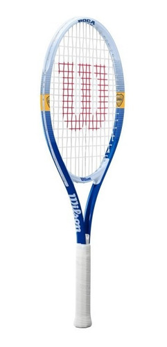 Imagen 5 de 7 de Raqueta Tenis Wilson Boca Jrs 25 Junior Niño Encordada Funda