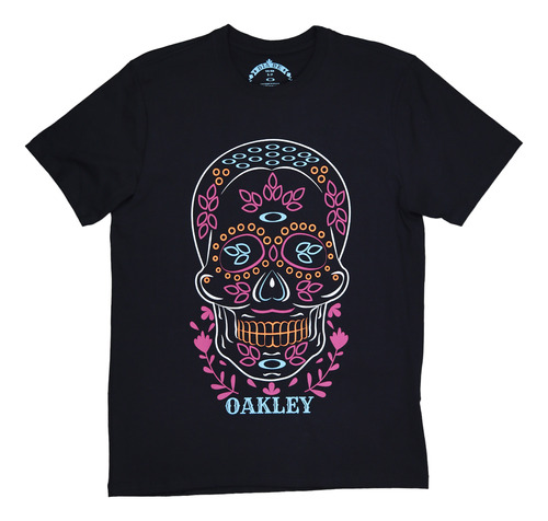 Camiseta Oakley Dia De Los Muertos Skull Tee