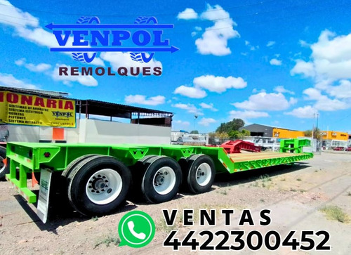Lowboy Cuello Desmontable Para Carga De Vagones De Tren