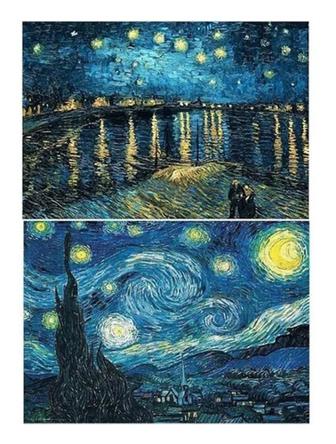 Pintura De Diamante 5d Diy Van Gogh Starry Night Sky