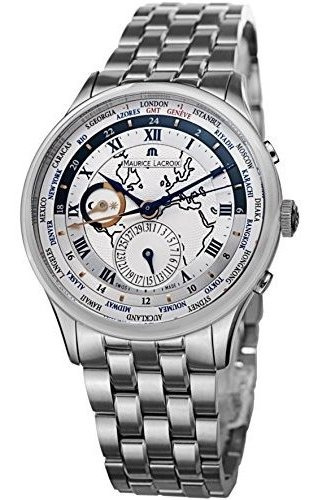 Maurice Lacroix Men \'s Masterpiece Reloj De Acero