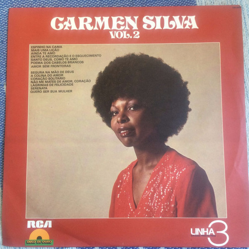 Lp Carmen Silva (disco De Ouro Vol.2) Hbs