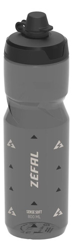 Caramañola Zéfal Sense Soft M80 Negra 800ml No Mud