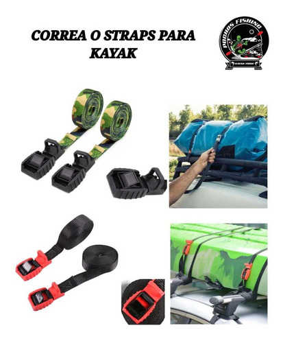 Un Straps  De Seguridad Para Kayak, Paddle, Tabla Surf