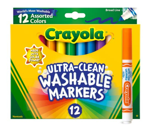 Crayola Crayones  Marcadores Crayola Broad Line (12 Unidades