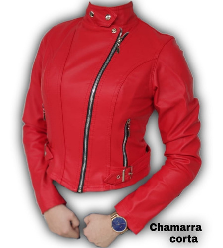 Chaqueta En Cuertex Para Dama - Modelo Chamarra