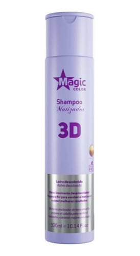 Shampoo Matizador Magic 3d 300 Ml