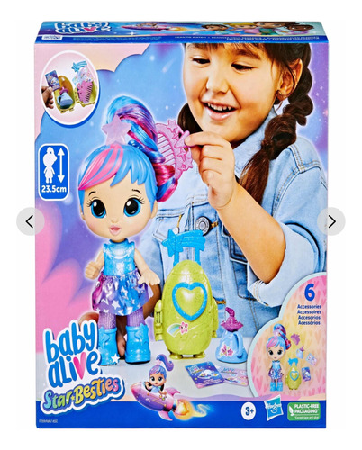 Muñeca Baby Alive Star Besties - Stellar Skylar 3